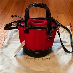 Frances Valentine Corduroy Small Bucket Bag